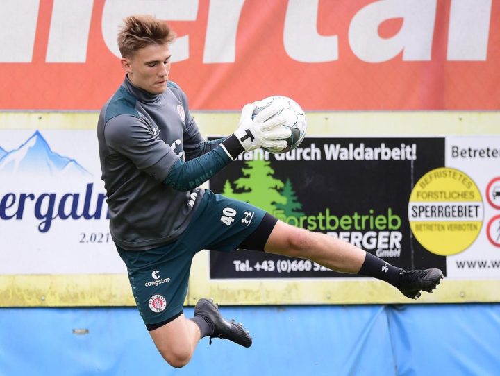 Torwart-Talent: Leon Schmidt will St. Paulis Nummer drei werden