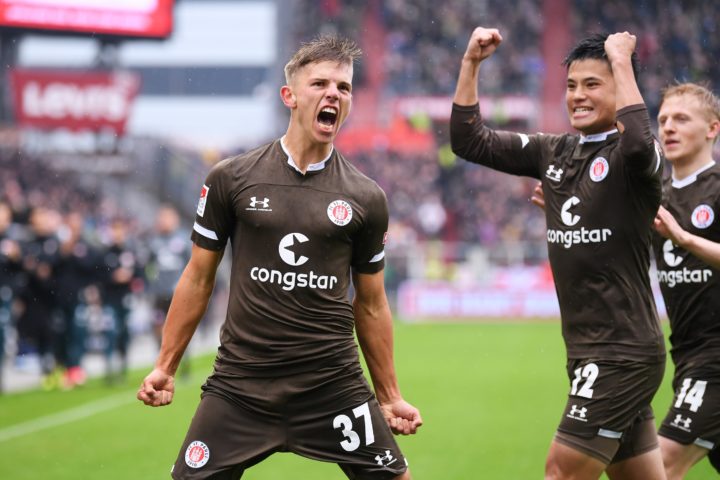 2:0 gegen Sandhausen! St. Pauli klettert auf Platz sechs