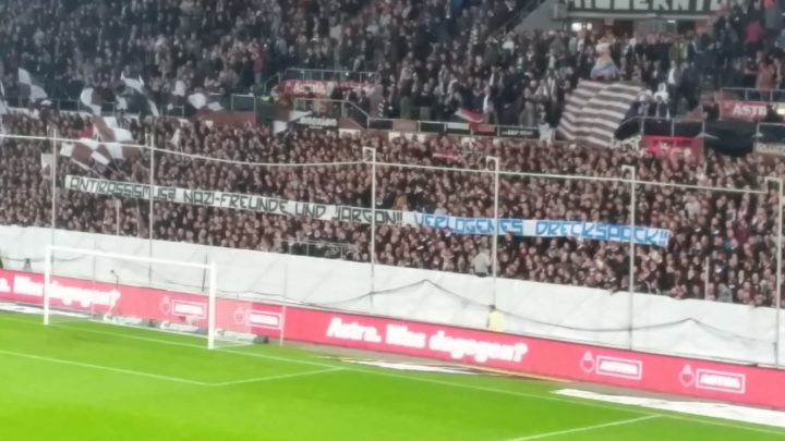 „Verlogenes Dreckspack!“ Übler Gruß der St. Pauli-Fans an den HSV