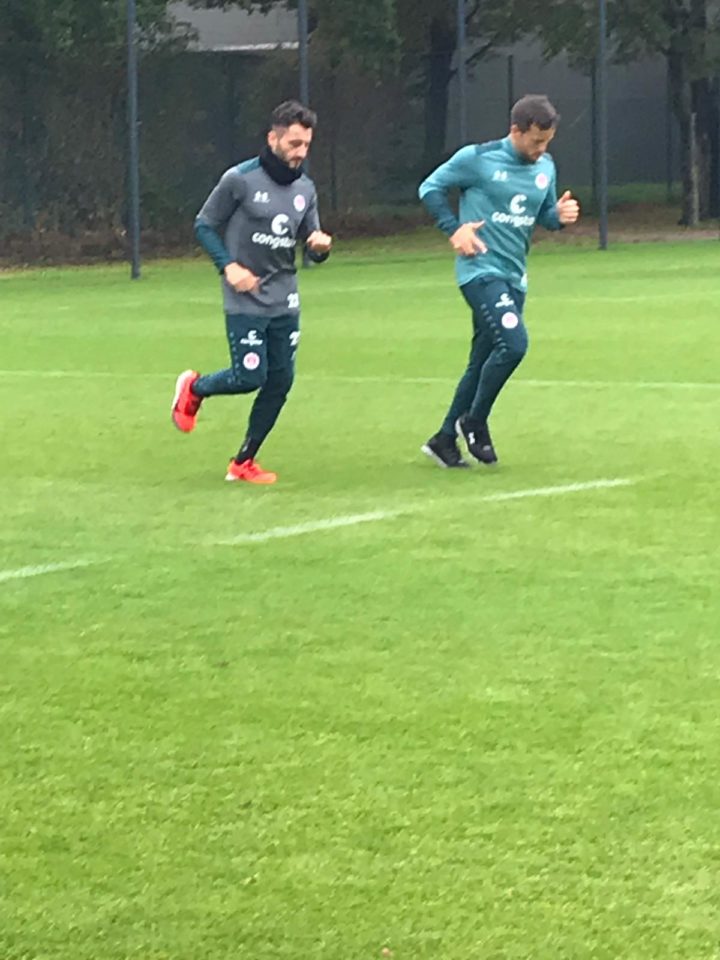 Training vorbei – Cenk Sahin läuft wieder