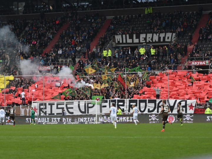 Das steckt hinter der St. Pauli-Choreo beim Darmstadt-Spiel