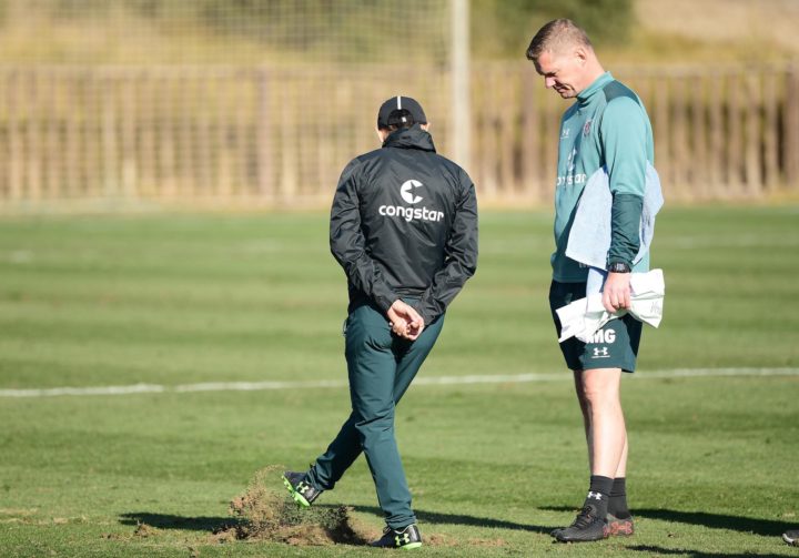 Das sagt Luhukay zum Rasen-Ärger im Trainingslager