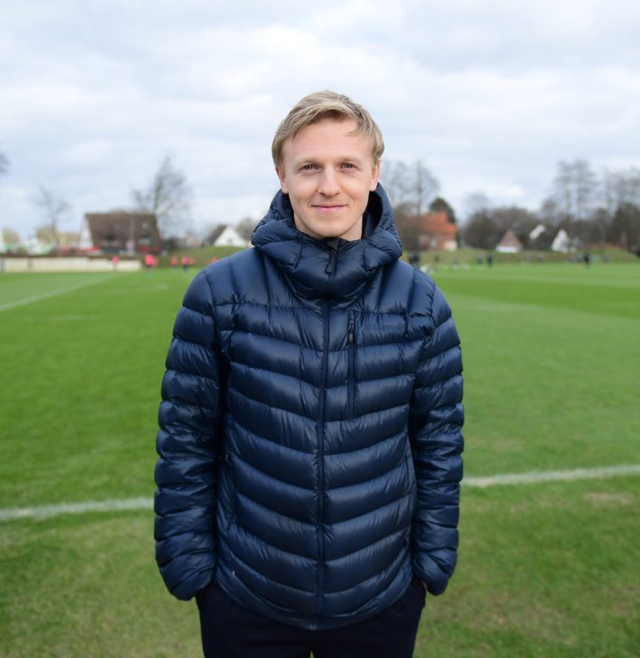 Überraschung! Mats Möller Daehli beim Training des FC St. Pauli