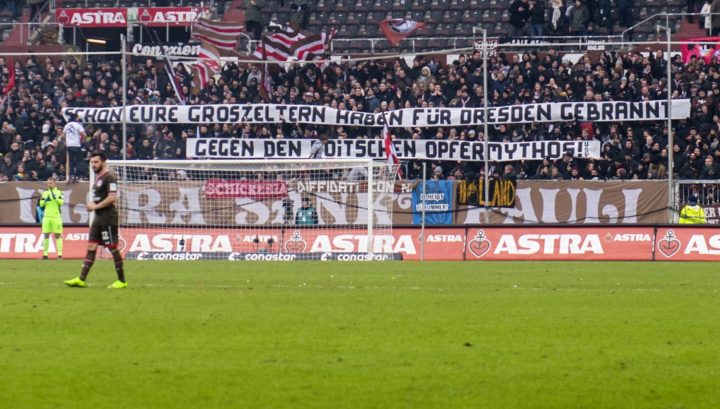 Volksverhetzung: Wurde Strafanzeige gegen St. Pauli-Fans gestellt?