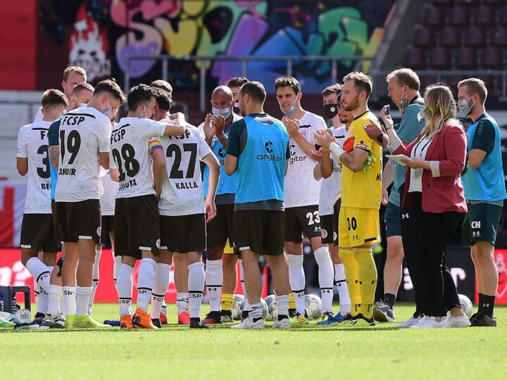 Fotos gelöscht: St. Pauli entschuldigt sich für Missachtung der Corona-Regeln