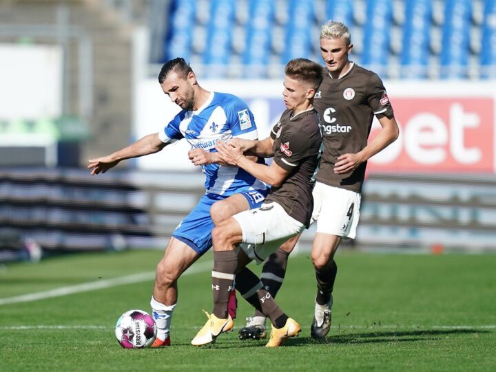 2:2 in Darmstadt: St. Pauli kann den Auswärtsfluch einfach nicht besiegen