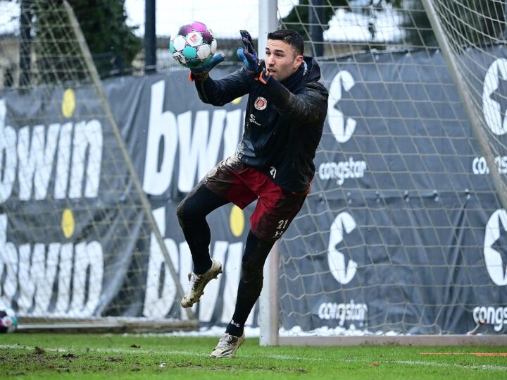 Schon gegen Kiel: Stojanovic hütet jetzt das St. Pauli-Tor